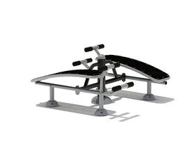 Double Sit-up Bench