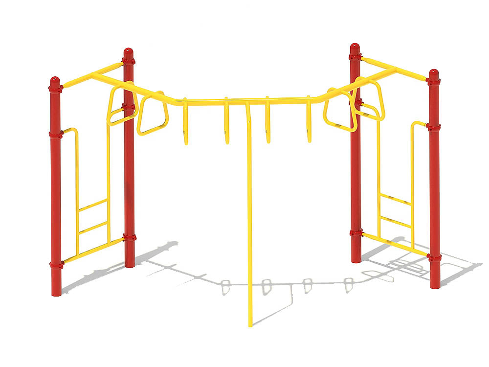 90 Degree D-Shape Challenge Ladder