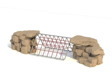 Boulder Climber with Net Link