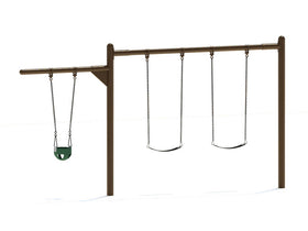5" Single Post Swing Frame with Arm -SPF-80266
